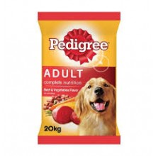 PEDIGREE ADULT vị bò rau củ - Thức ăn chó lớn bao 20kg
