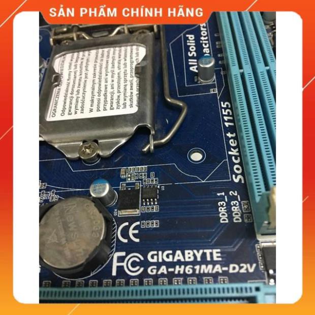 Main Gigabyte H61MA-D2V 4 khe PCI