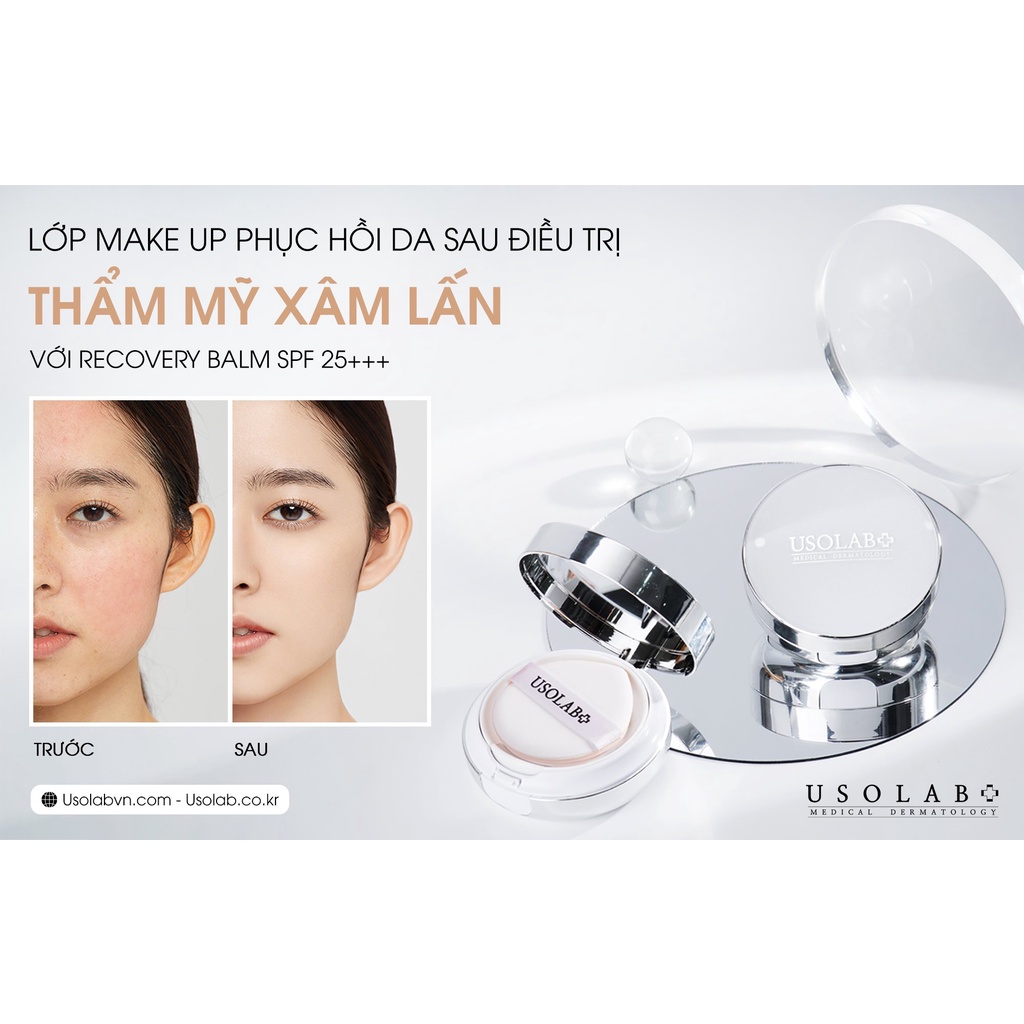 Phấn Nước - Cushion Usolab Recovery Balm SPF25+++ 15g