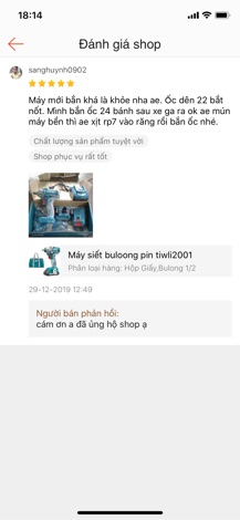 Máy siết bulong dùng pin 20V Total tiwli2001
