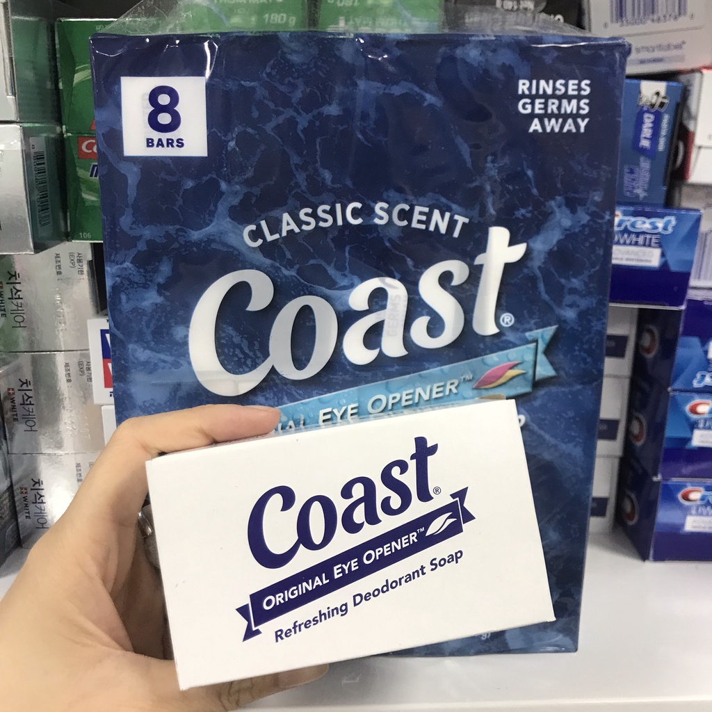 Xà bông Coast Mỹ Soap 113G -Mẫu mới / Xà phòng Coast