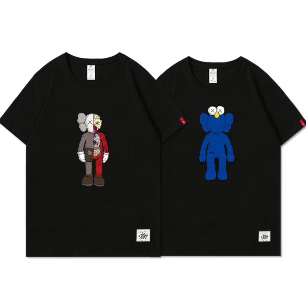 Áo Thun in hình Bearbrick màu đen có bigsize