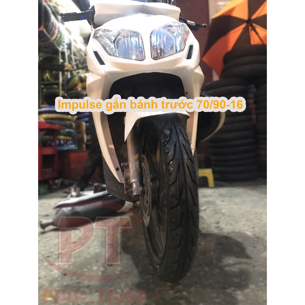 Vỏ xe Michelin Pilot Street 2 mâm 16 inch. Vỏ Michelin cho xe ga Nouvo LX, Nouvo SX, Suzuki Hayate, Impulse