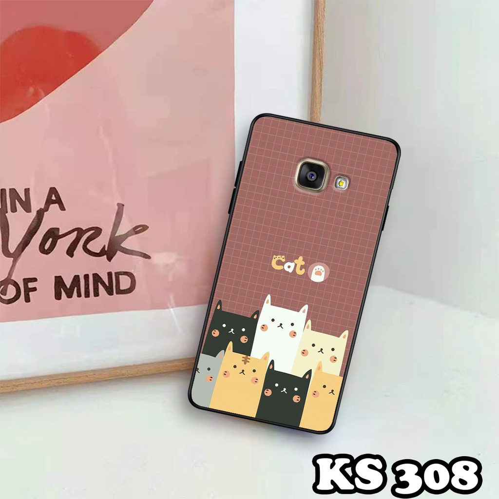 Ốp lưng Samsung A7 2016 - A5 2016 - A3 2016 - Ốp in hình LoveCat - Chất liệu TPU siêu bền