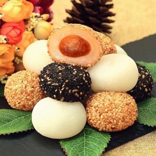 Bánh mochi nhỏ tầm vừng nhân đậu xanh