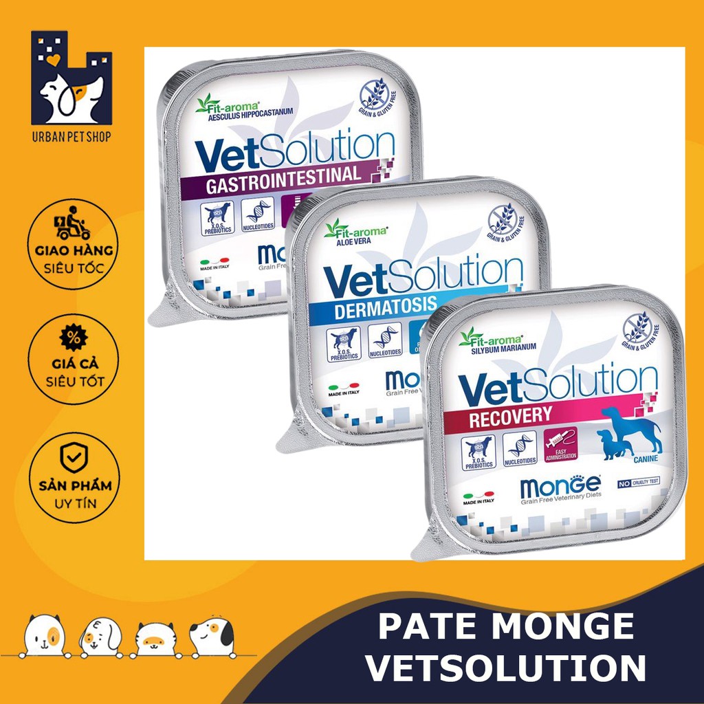 Pate MONGE VetSolution cho chó