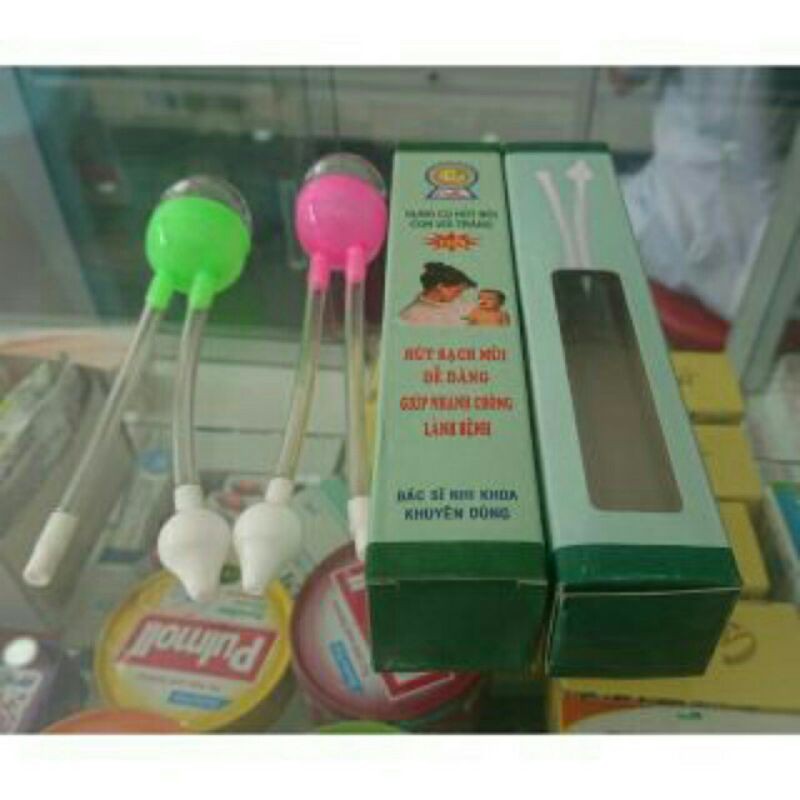 Ống hút mũi cho bé hiệu Con Voi Trắng ⚡ CAM KẾT GIÁ RẺ ⚡ Ống hút mũi làm sạch nước mũi và chất nhờn trong mũi bé