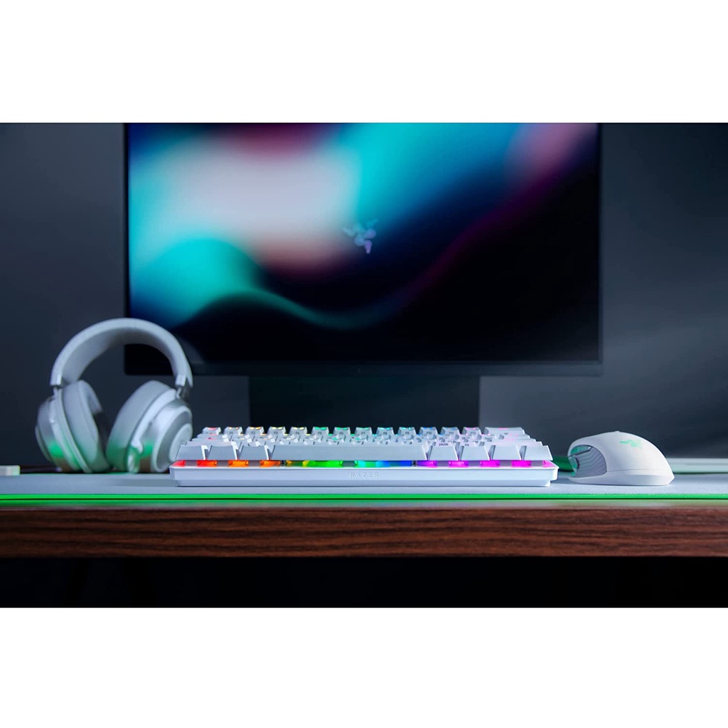 Bàn phím cơ Razer Huntsman Mini Mercury new seal 100% - Bảo Hành 24 Tháng