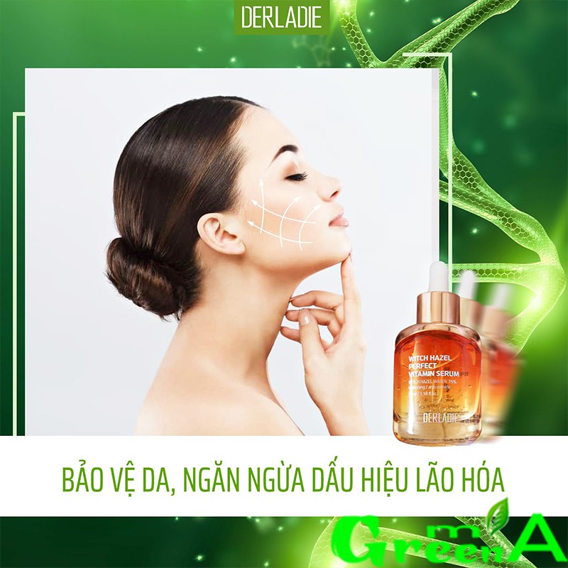 Serum Derladie Witch Hazel Perfect Vitamin Tinh Chất Serum 35ml Giảm Mụn, Giảm Thâm Sẹo Rỗ Chính Hãng Nhập Khẩu | BigBuy360 - bigbuy360.vn