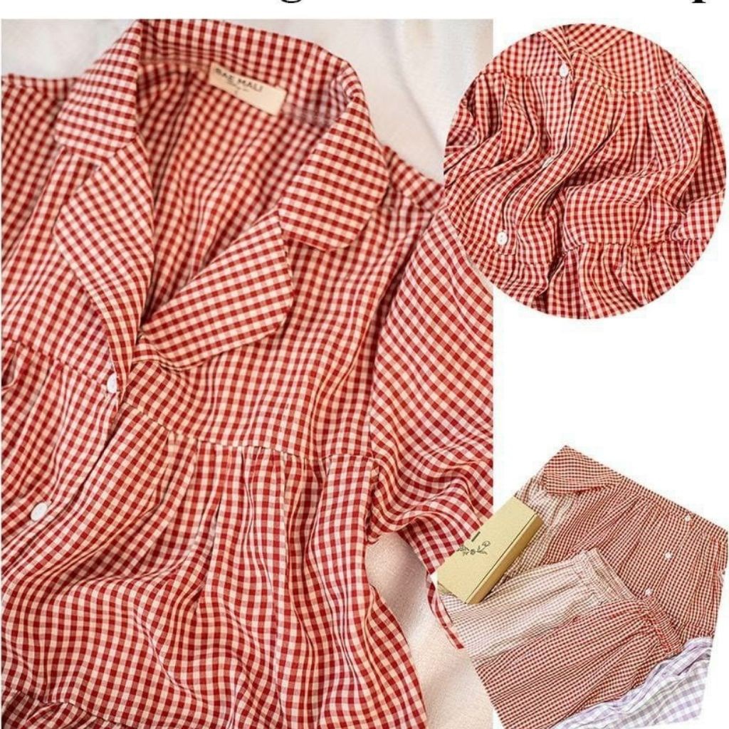 Bộ đồ bầu cộc tay M392 chất đũi cotton freesize từ 45 đến 70kg