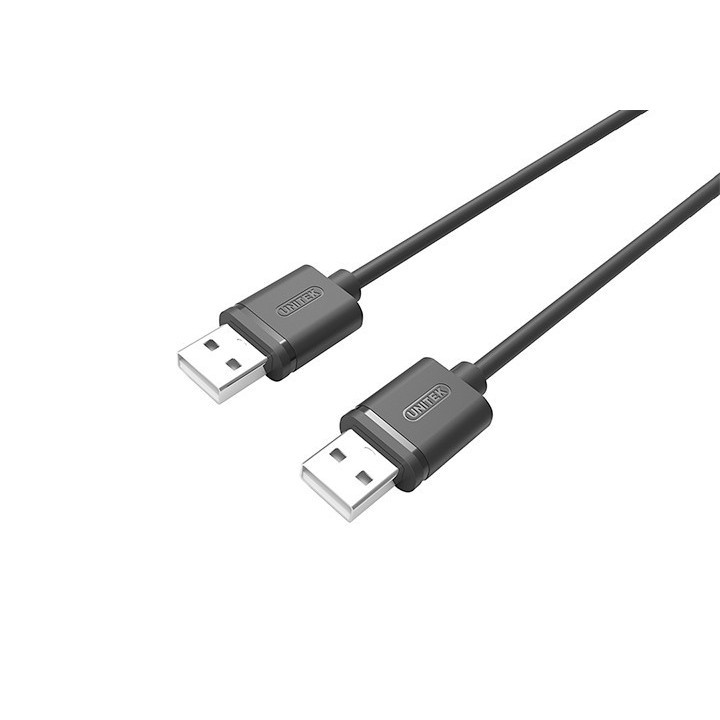 CÁP USB LINK 2 ĐẦU ĐỰC UNITEK YC 442GBK