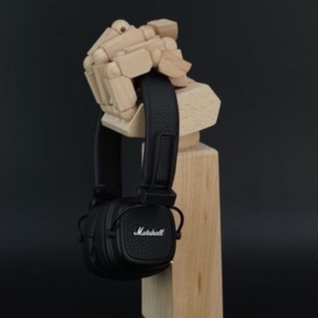 FREESHIP 🔥 Giá treo tai nghe mô hình tay gỗ IKEA LANESPELARE - ASUS ROG Strix