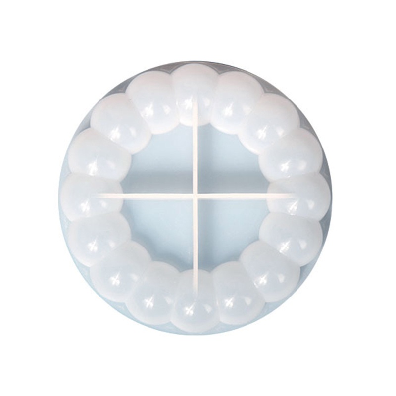Khuôn Silicone Làm Đế Lót Cốc Nước Hình Tròn Chống Đổ