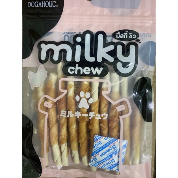 Milky chew snack cho chó