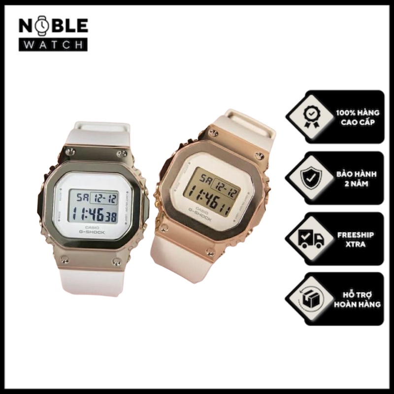 Đồng Hồ Nam Nữ G-Shock 5600G-7DR phiên bản 2022 Dây Cao Su Đúc- Noble Watch
