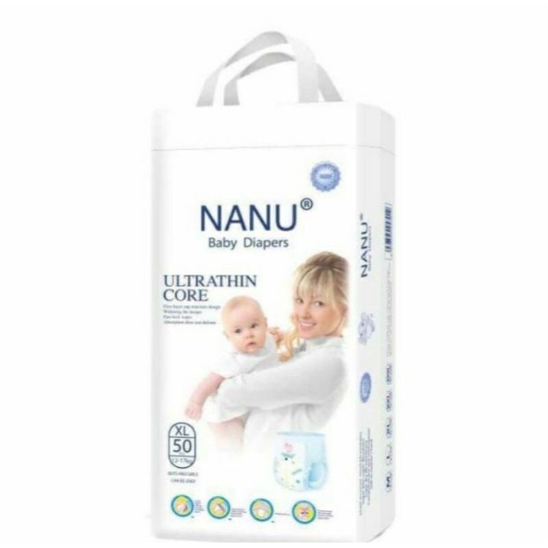 [HCM] Tã / Bỉm Quần NANU BABY Cao cấp Size M50/ L50/XL50/XXL50/XXXL50