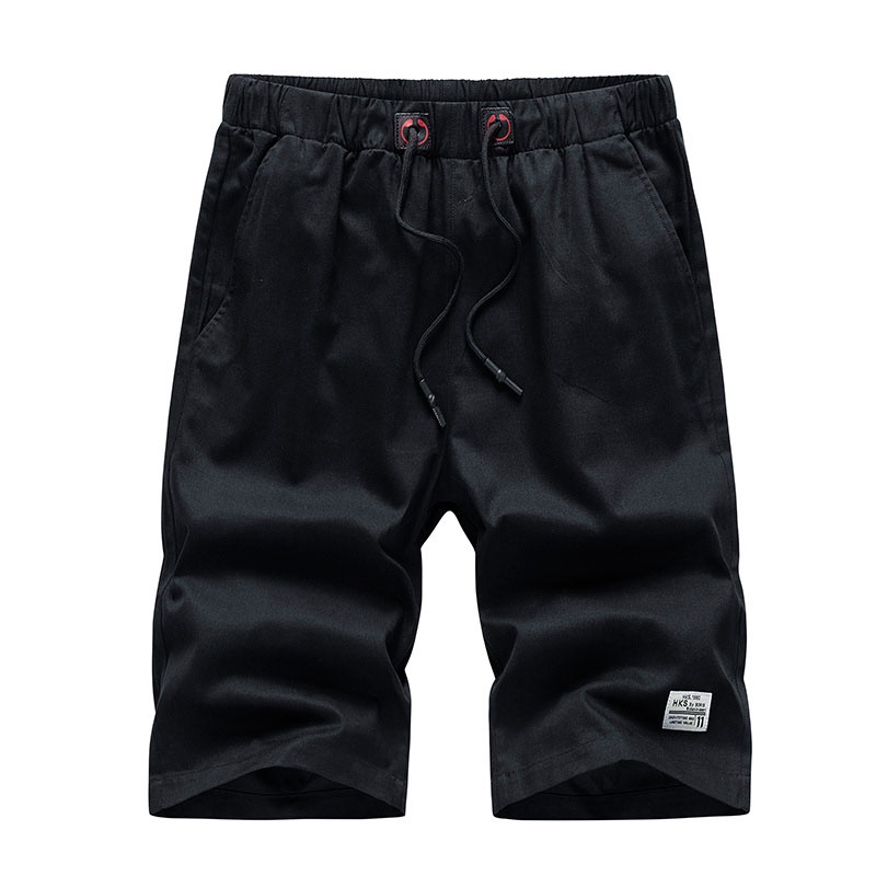 Quần Short Cotton Ống Rộng Thời Trang Mùa Hè Dành Cho Nam