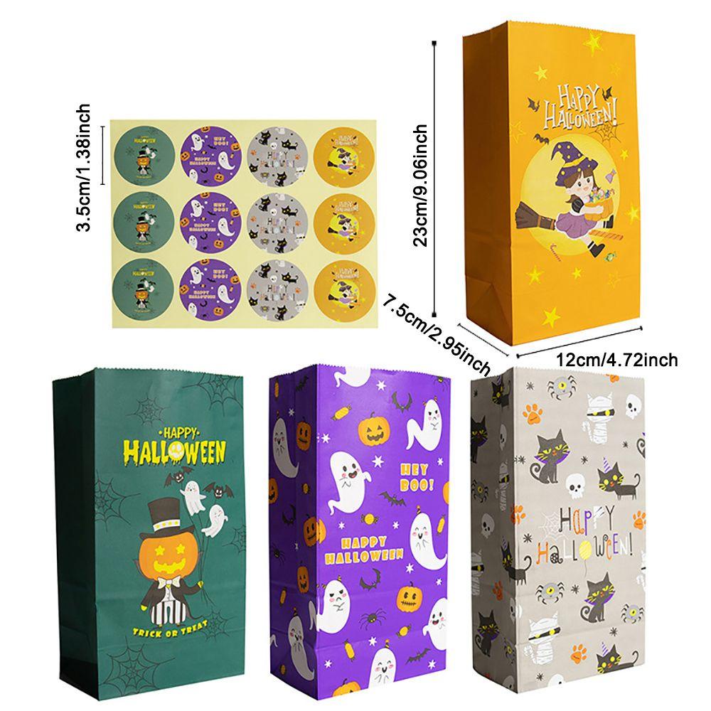 CHOOKEY Set 24 Túi Giấy Đựng Kẹo Chất Lượng Cao