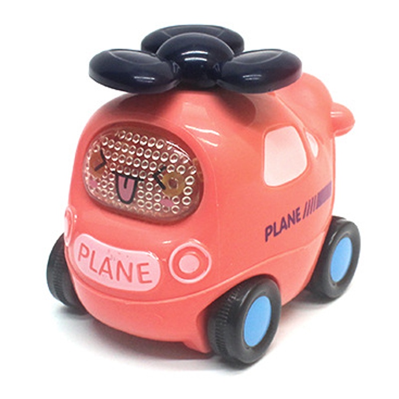 Xe ô tô đồ chơi cho bé  KAVY chạy đà quán tính mô tả xe cảnh sát, cứu hỏa, taxi, bus đẹp dễ thương
