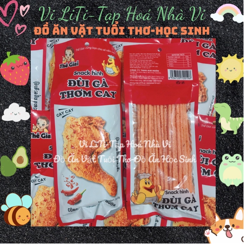 Snack Đùi Gà Thơm Cay