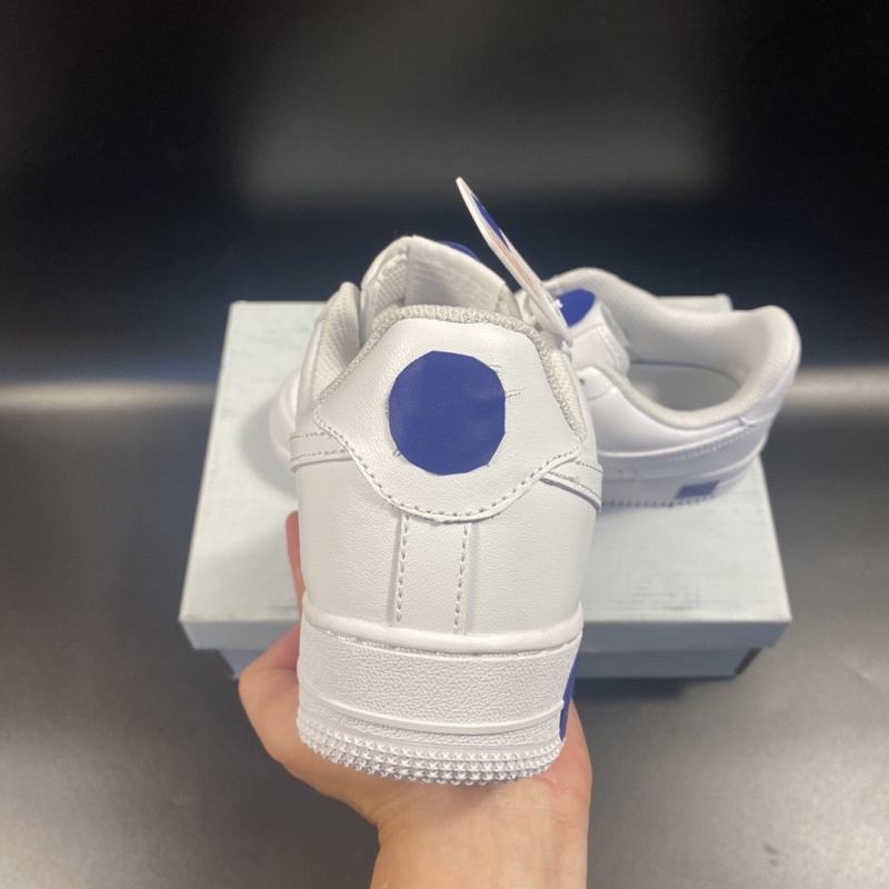 Giày Sneaker  AF1 Force One trắng full S.cấp tặng kèm cattong bảo vệ, tất - Hàng Trung cao cấp