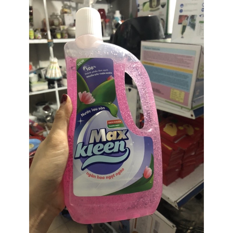 Nước lau sàn maxkleen chai 1kg