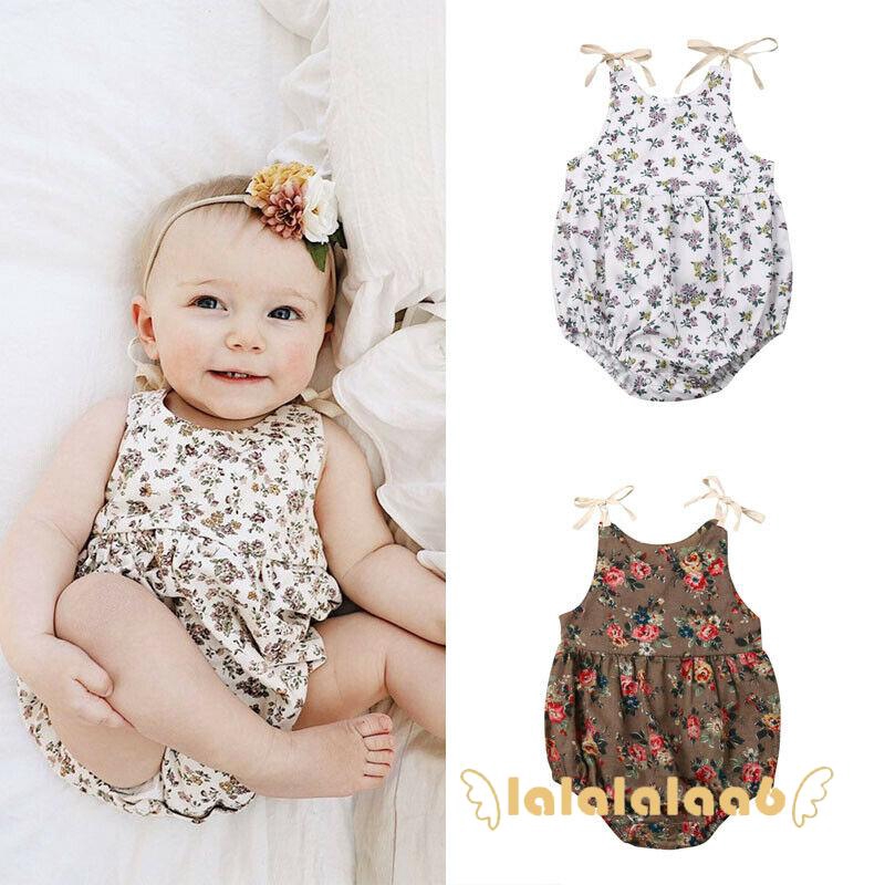 Jumpsuit ngắn hai dây họa tiết hoa thời trang cho bé gái