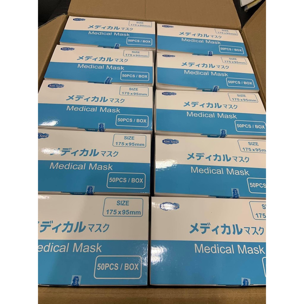 Khẩu trang Medical mask - 4 LỚP Hộp 50 cái