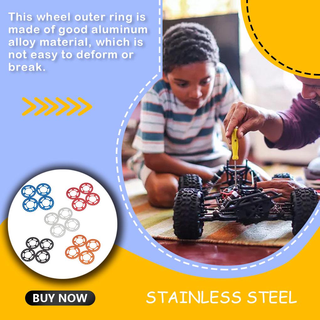 Set 4 Vòng Đệm Bánh Xe Thay Thế Cho TRX4 SCX10 90046 D90