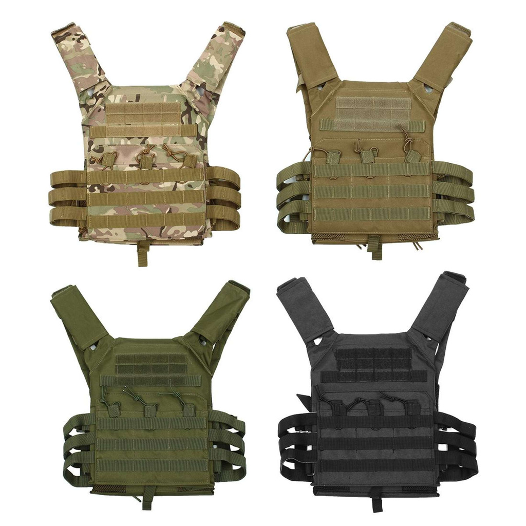 Áo chiến thuật nhẹ MOLLE lót giáp JPC có túi - INTL-168