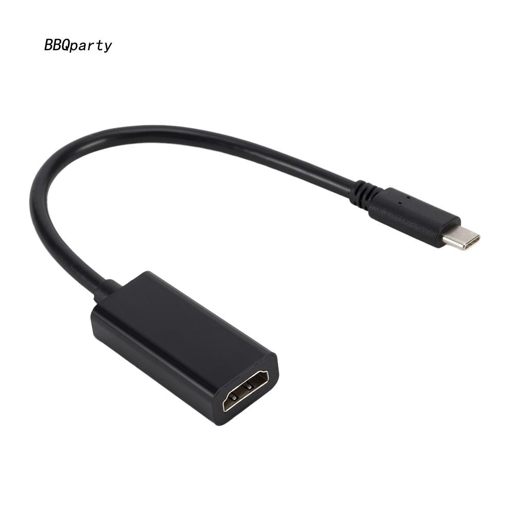 Dây Cáp Chuyển Đổi USB 3.1 Type-C Sang HDMI 4K 60Hz Cho TV / Điện Thoại / Máy Chiếu