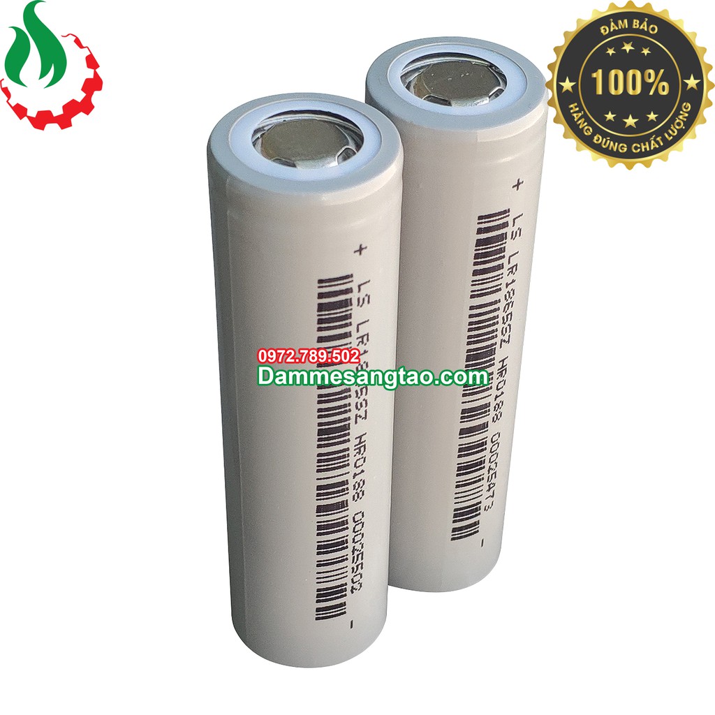 DMST Thùng 100 Cell Pin 18650 Lishen 2500mah-Xả 10A