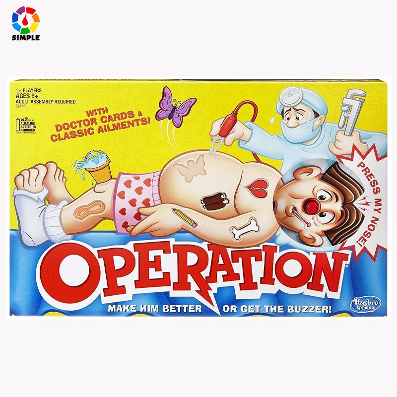 Bộ trò chơi Board game Classic Operation vui nhộn
