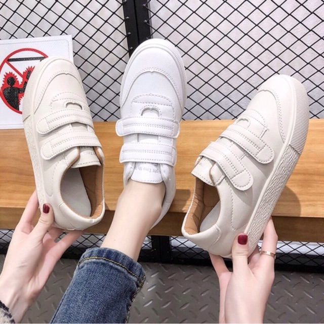 Giày thể thao nữ quai dán