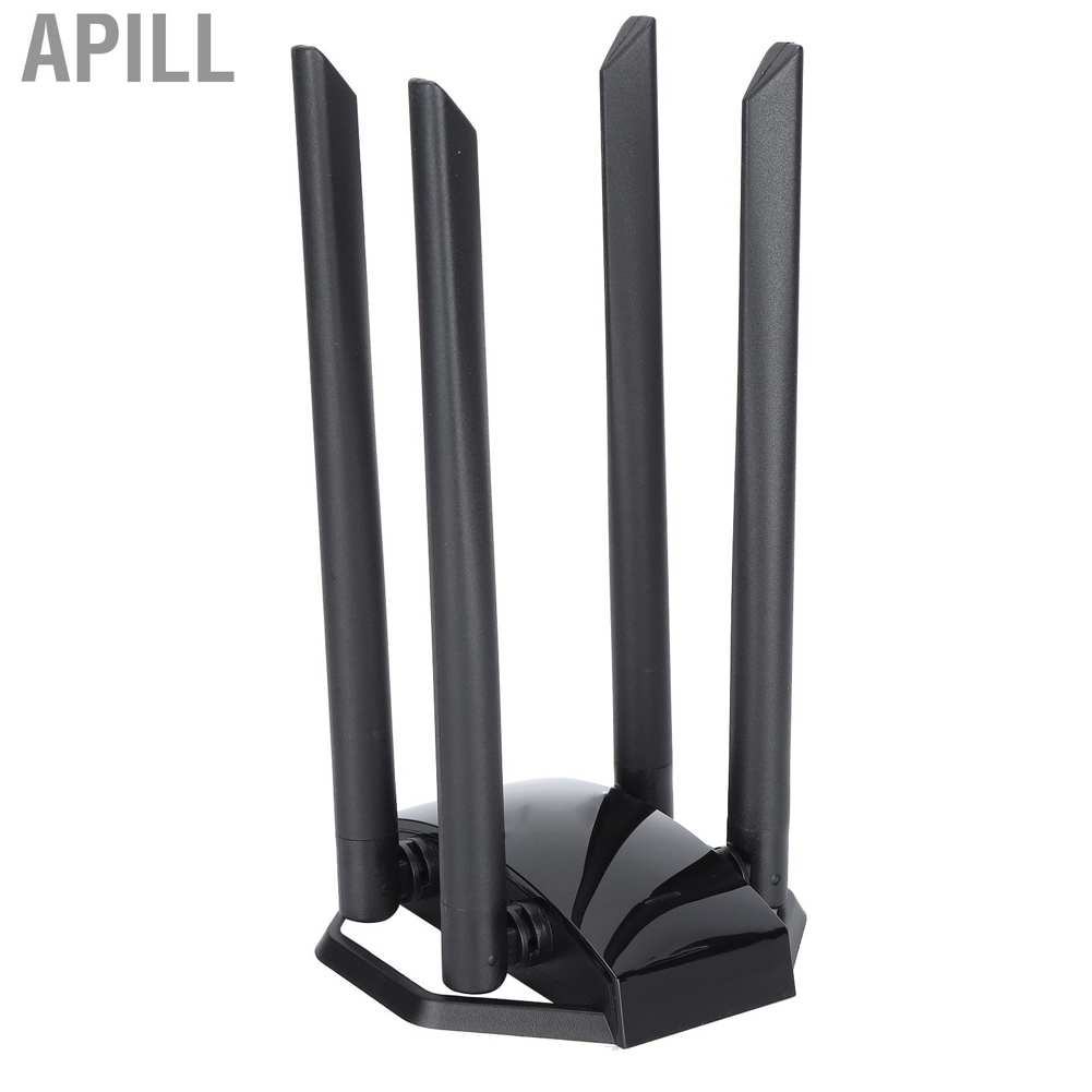 Thẻ Mạng Wifi Apill Cổng Usb Kép Chống Nhiễu Truyền Dữ Liệu Tốc Độ Cao