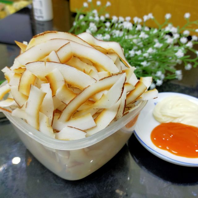 200g Dừa sấy giòn chuẩn Keto thơm ngon nguyên vị