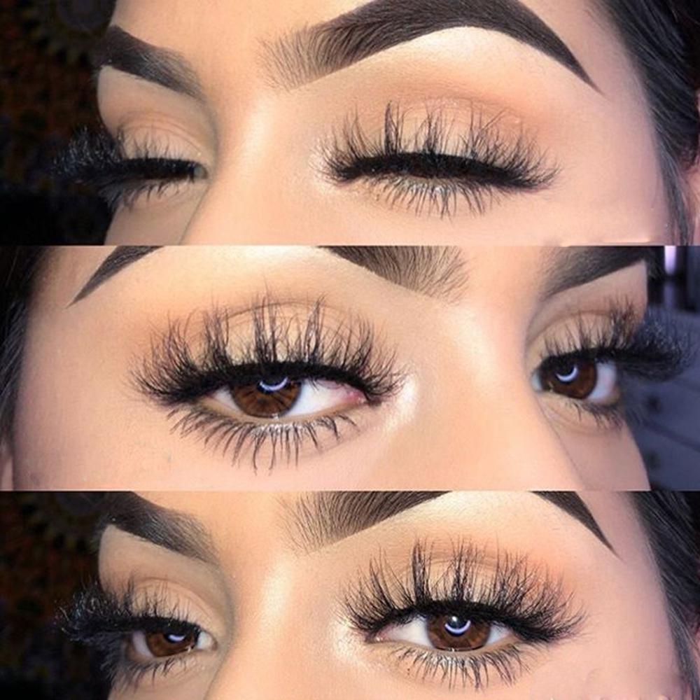 Set 12 Cặp Lông Mi Giả SKONHED Trang Điểm Mắt Bồng Bềnh