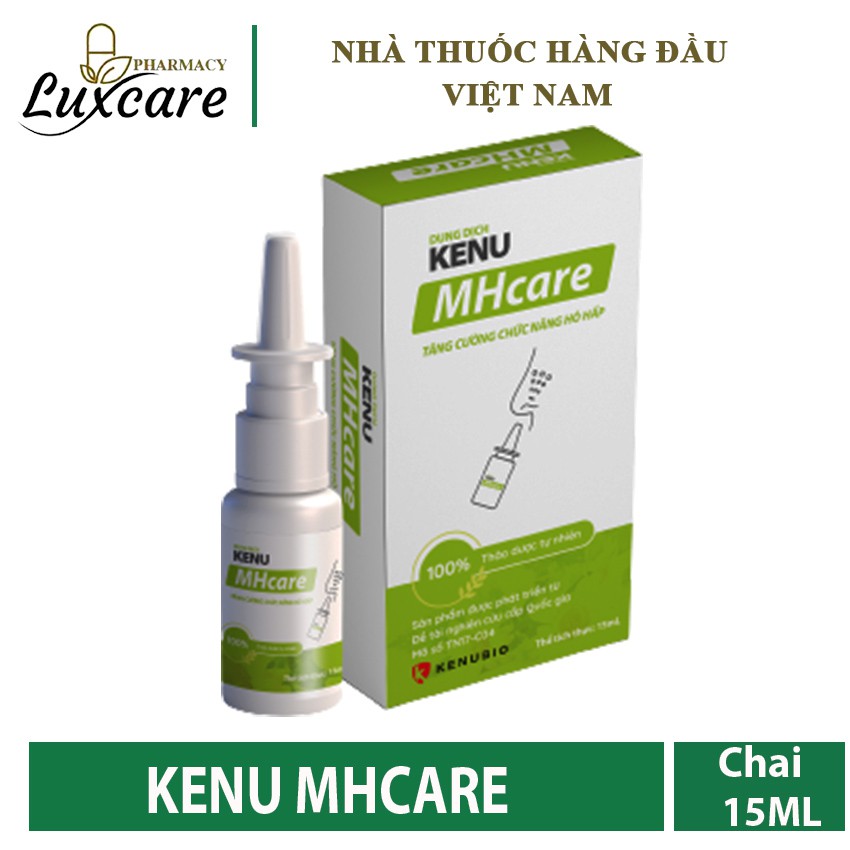 Dung Dịch KENU MHcare 15ML – Giúp Tăng Cường Sức Khỏe Hô Hấp - LUXCARE