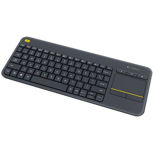 Bàn phím không dây tích hợp chuột cảm ứng Logitech Wireless Touch Keyboard K400 plus - Hàng Chính Hãng