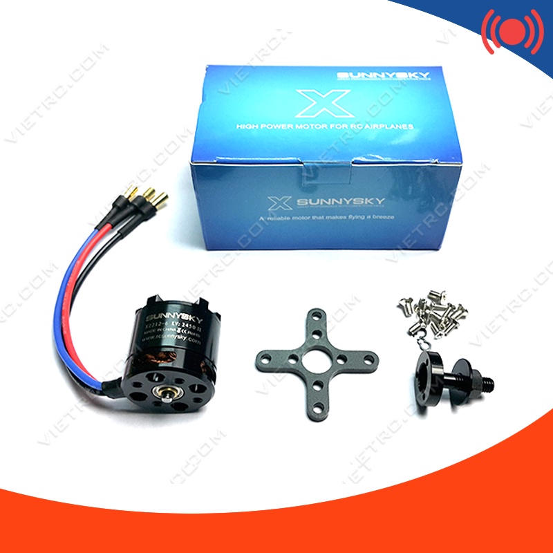 Động cơ (Motor) không chổi than (ba pha) Sunnysky X2212 - 980 / 1250 / 1400 / 2450 KV