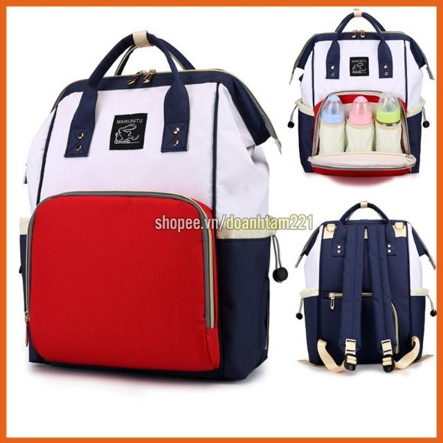 Combo balo bỉm sữa và đồ bé sơ sinh