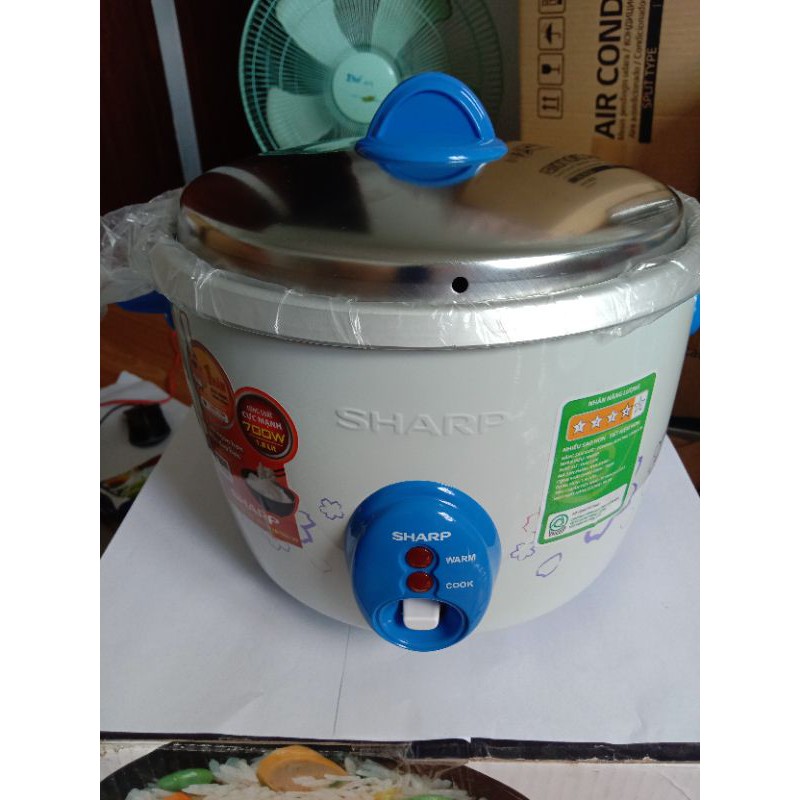 Nồi cơm điện Sharp 1.8 lít KSH-D19V Sản xuất tại Thái Lan siêu tiết kiệm điện
