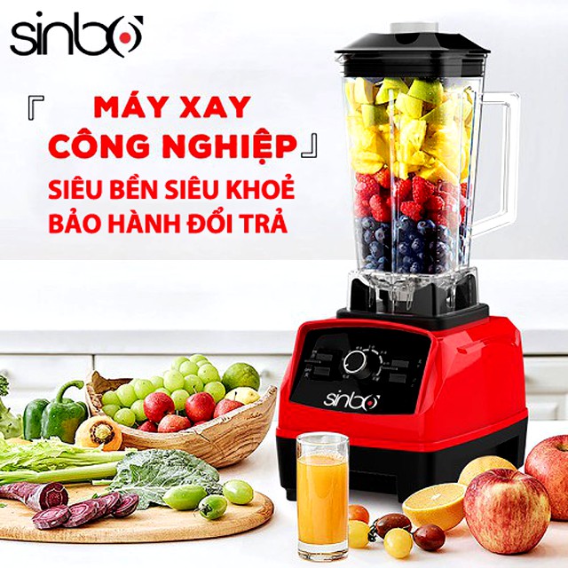 Máy Xay Sinh Tố Công Nghiệp SINBO Máy xay công nghiệp: xay thịt cá, rau củ quả,sinh tố...