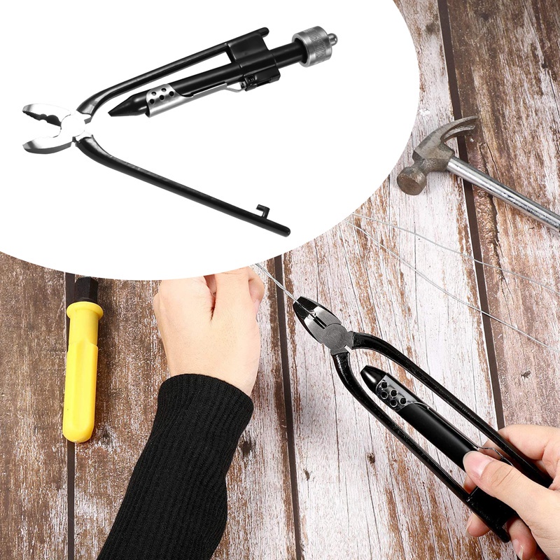 Kìm xoắn dây an toàn cho máy bay 6 inch Bộ khóa Công cụ xoắn / Cuộn 15M Dây khóa an toàn bằng thép không gỉ 0,7mm