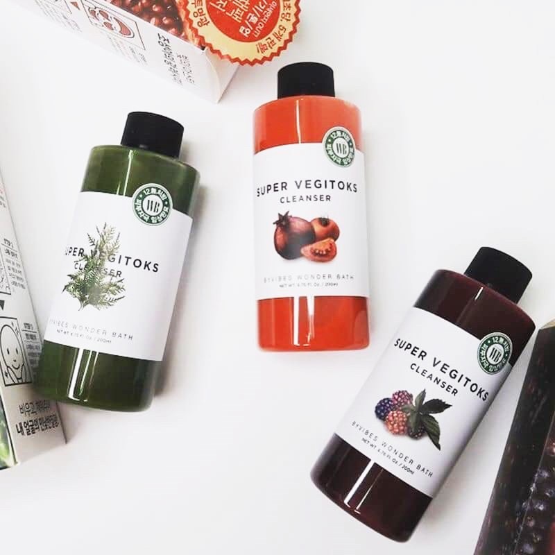 Sữa Rửa Mặt Thải Độc Rau Củ Super Vegitoks Cleanser