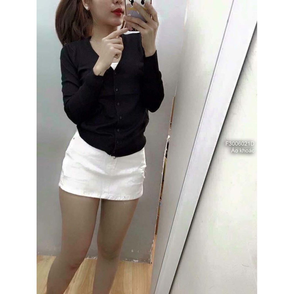 Áo khoác cadigan len nút bọc hàng nhập QC | ATB | BigBuy360 - bigbuy360.vn