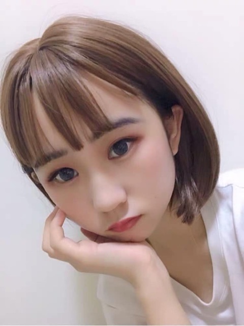 Tóc giả❤️❤️freeship 50k nguyên đầu cúp víc 30 ngắn cao cấp+tặng lưới chùm tóc