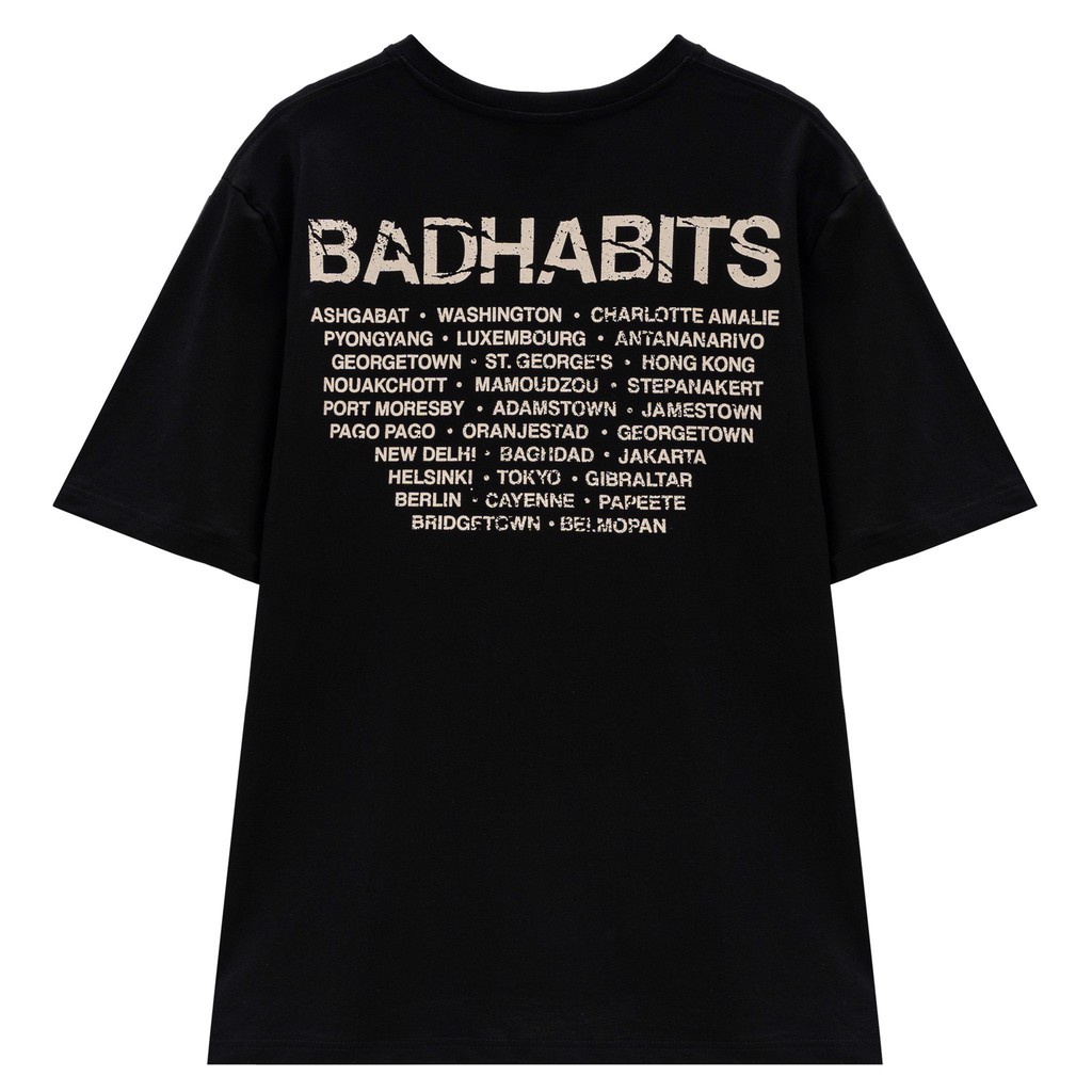 Áo thun Unisex Bad Habits ROCKER Local Brand Chính Hãng