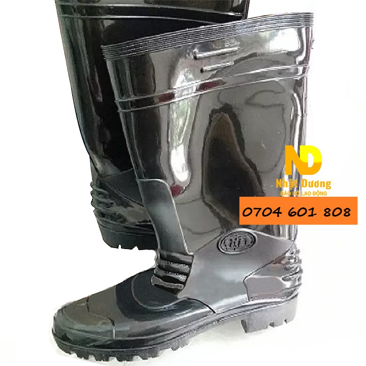 Ủng Bảo Hộ Màu Đen Thùy Dương 819 Có Bố - Lội  Nước [HÌNH SHOP TỰ CHỤP-HÀNG SẴN] | BigBuy360 - bigbuy360.vn