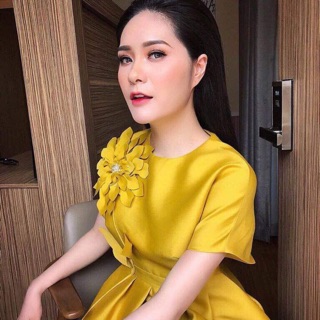 Đầm tafta cao cấp sang chảnh